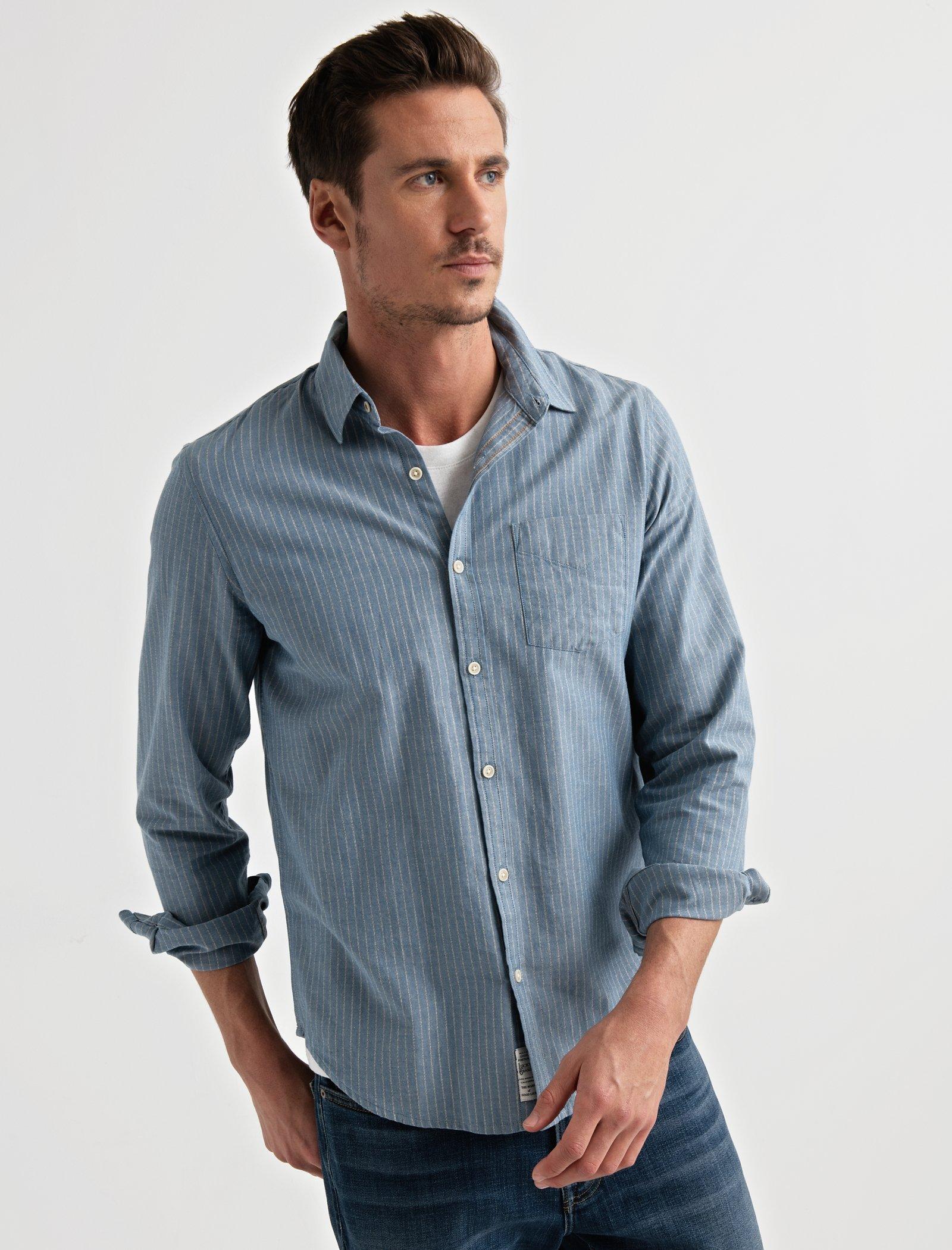 Long Sleeve One Pocket BALLONA Shirt | Lucky Brand