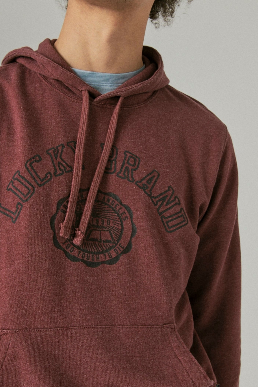 LUCKY BRAND BURNOUT HOODIE