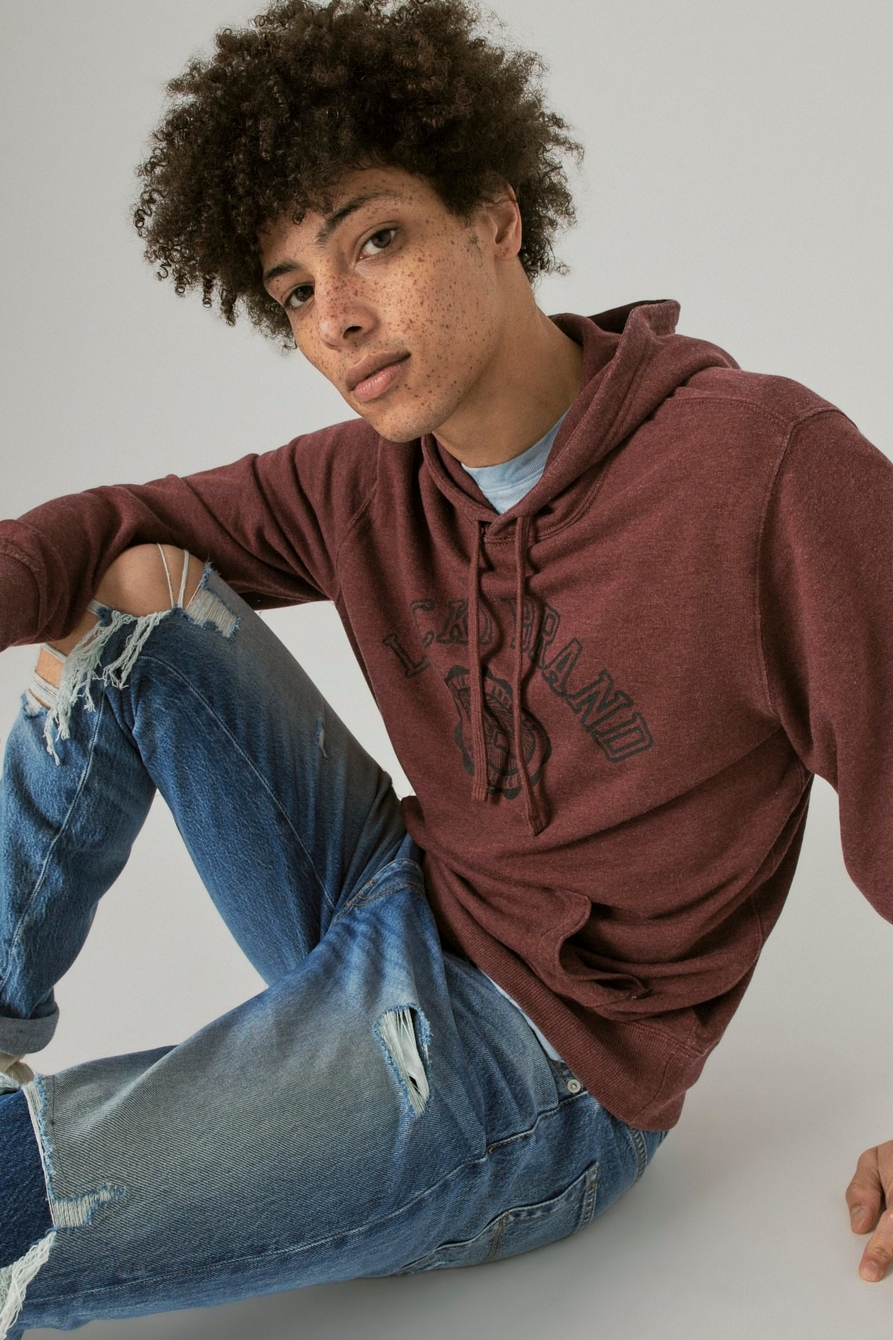 LUCKY BRAND BURNOUT HOODIE, image 6