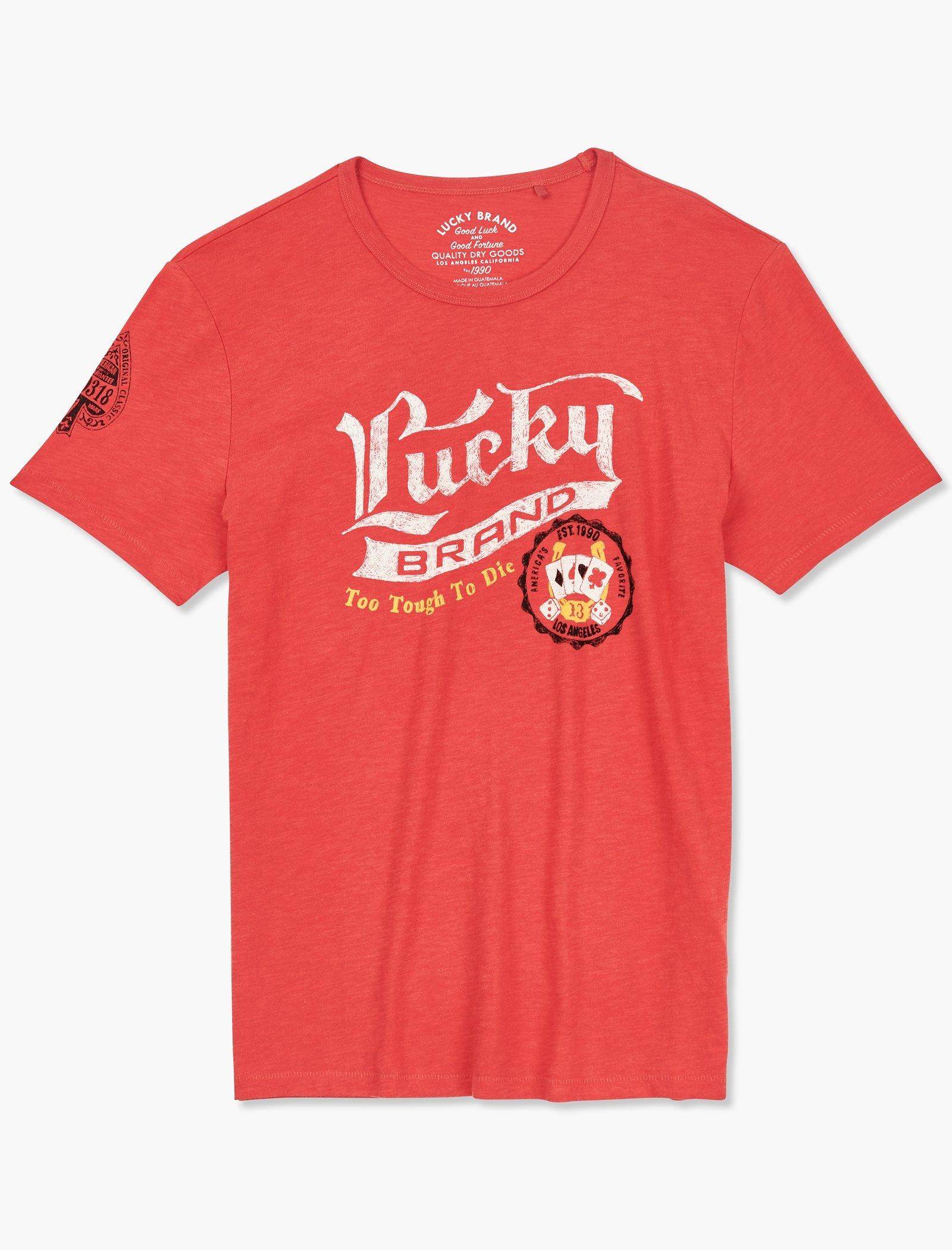 LUCKY GAMBLER TEE | Lucky Brand