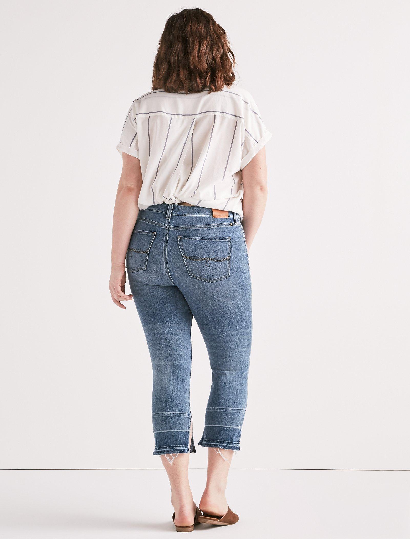 Lucky brand emma hot sale crop plus size