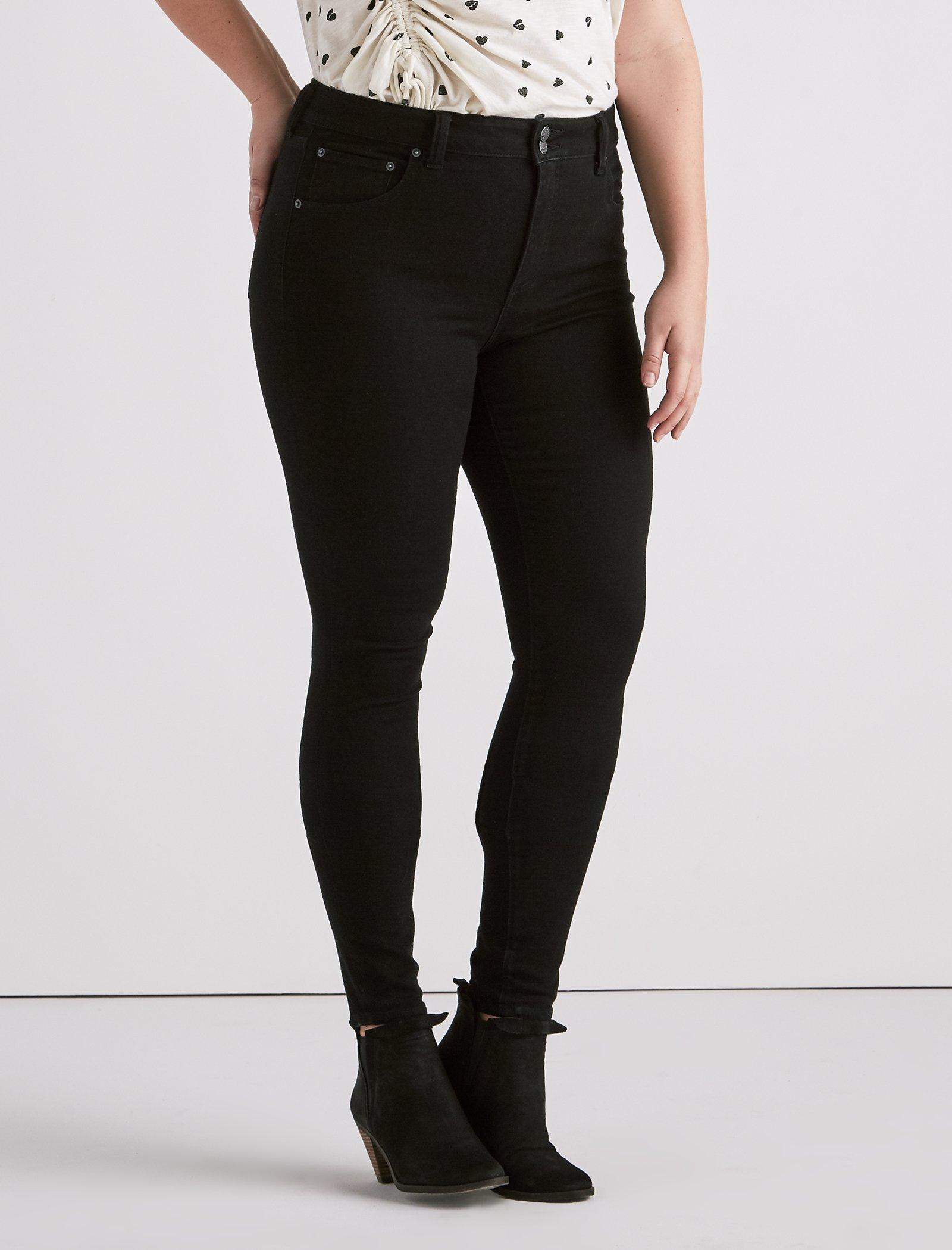 Plus Emma Legging Jean in Eureka Black | Lucky Brand