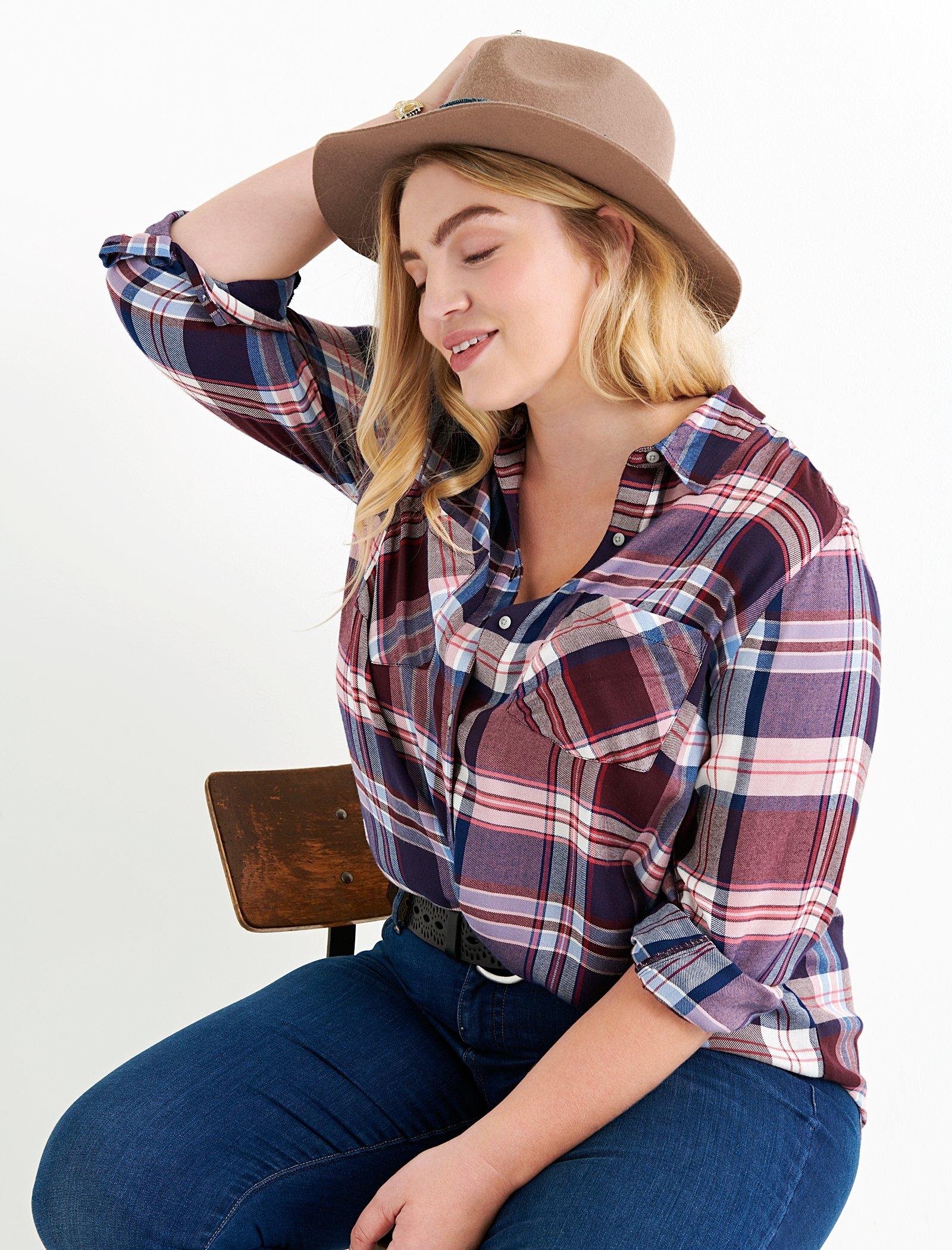 lucky brand plus size tops sale