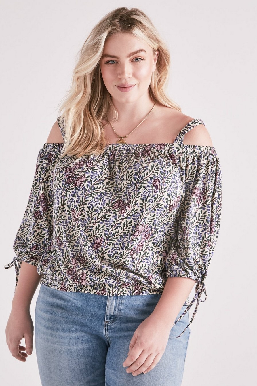 Floral Off The Shoulder Top | Lucky Brand