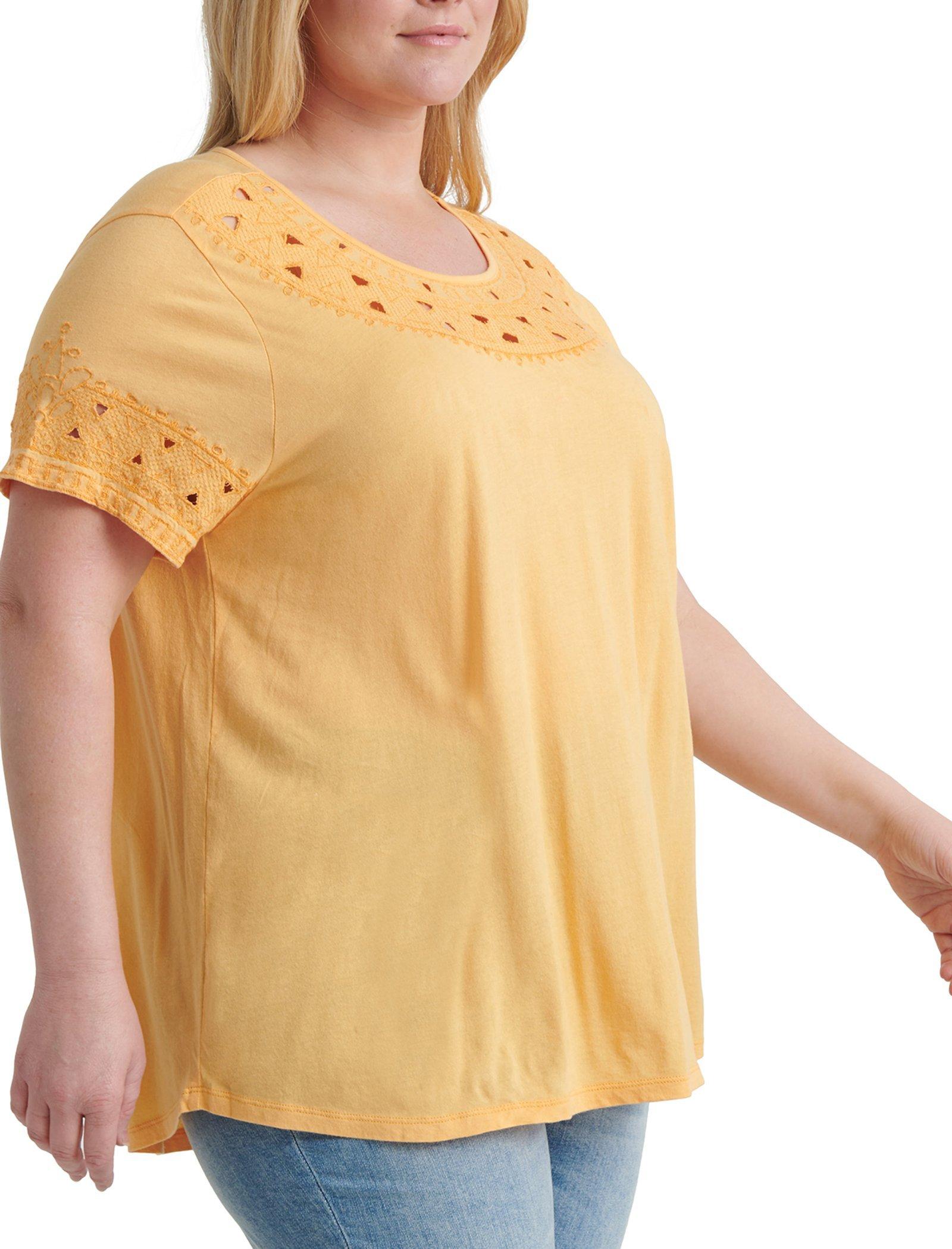 lucky brand plus size tops sale