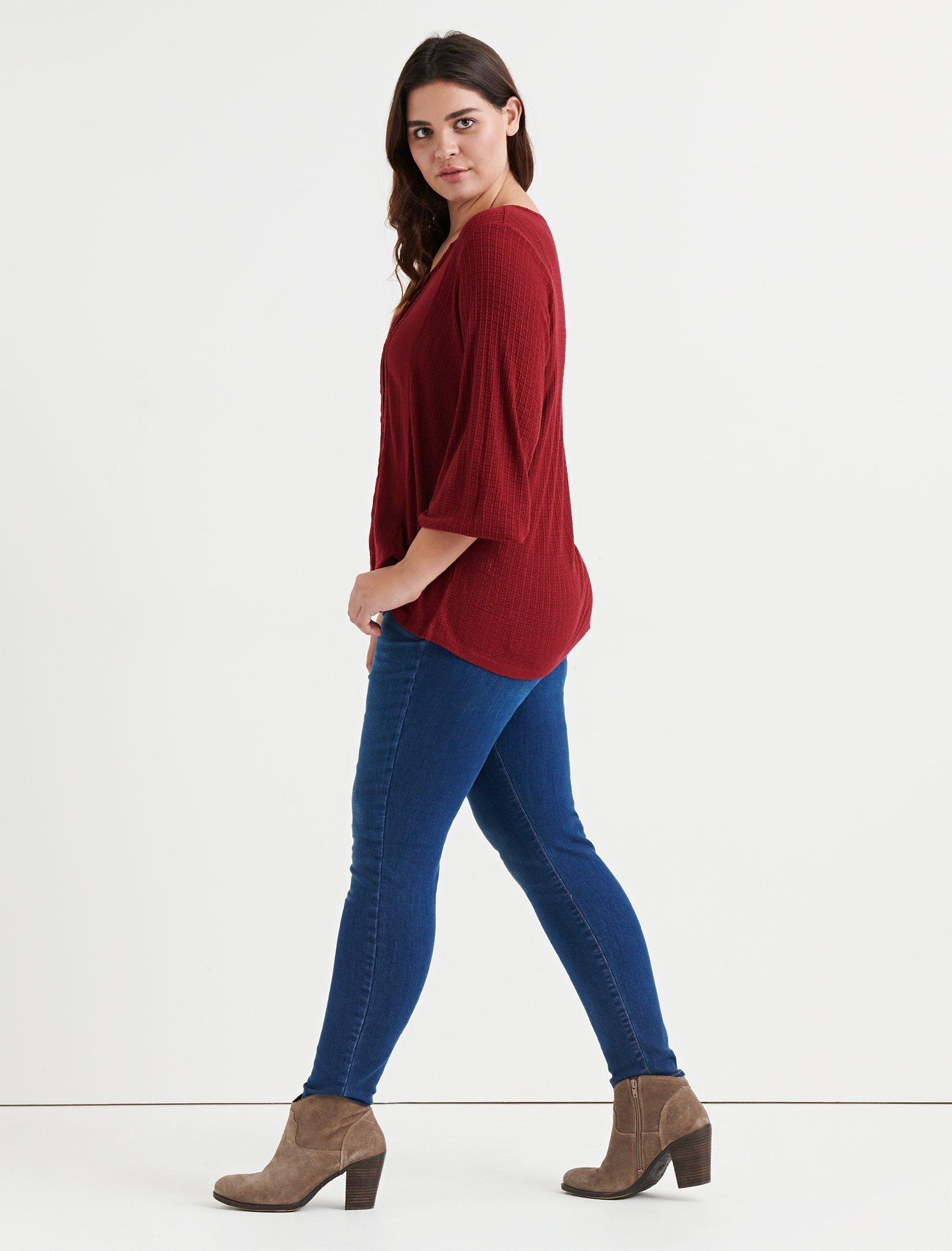 SOLID DROP NEEDLE HENLEY | Lucky Brand