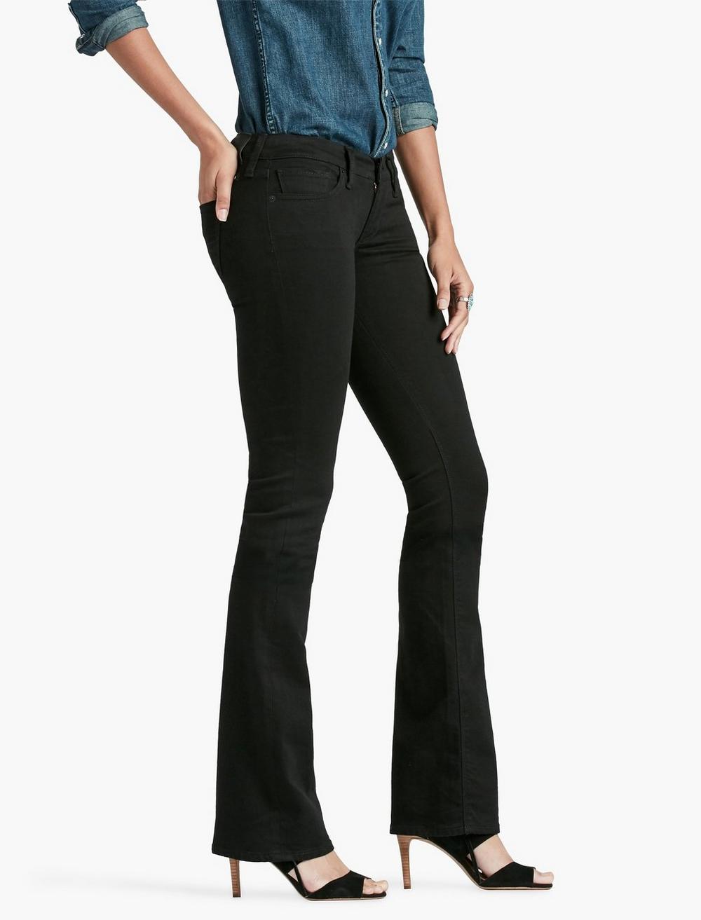 CHARLIE LOW RISE MINI BOOTCUT JEAN IN BLACK AMBER | Lucky Brand