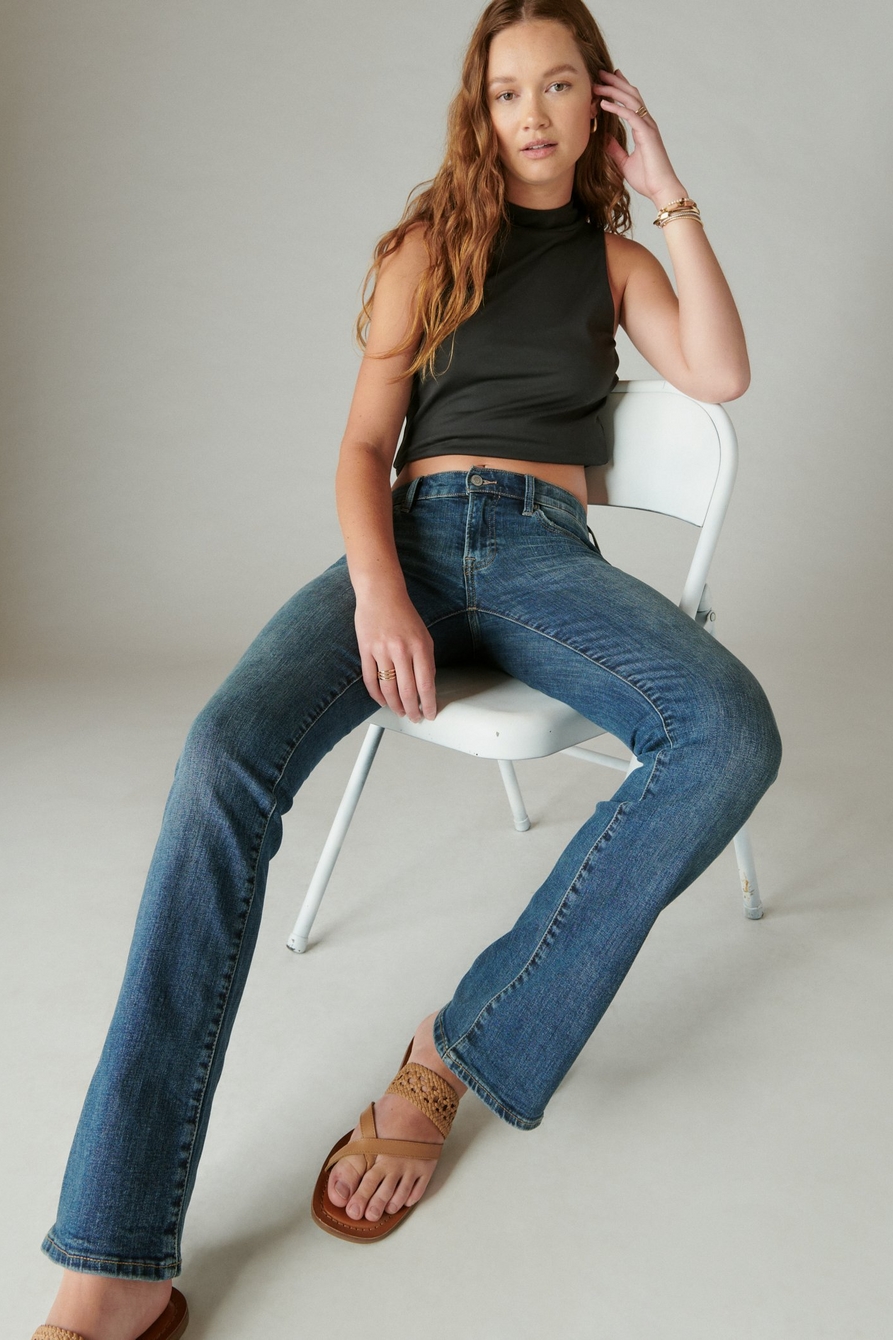 Lucky Brand Sweet Bootcut Mid Rise Denim Jeans | Dillard's