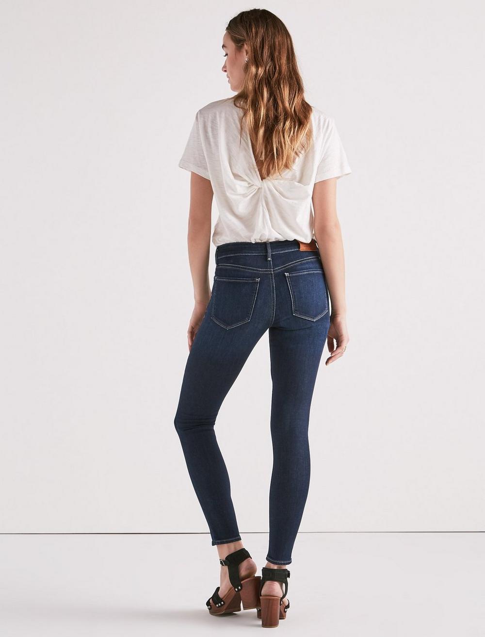 AVA MID RISE SKINNY JEAN IN IMMORTAL | Lucky Brand