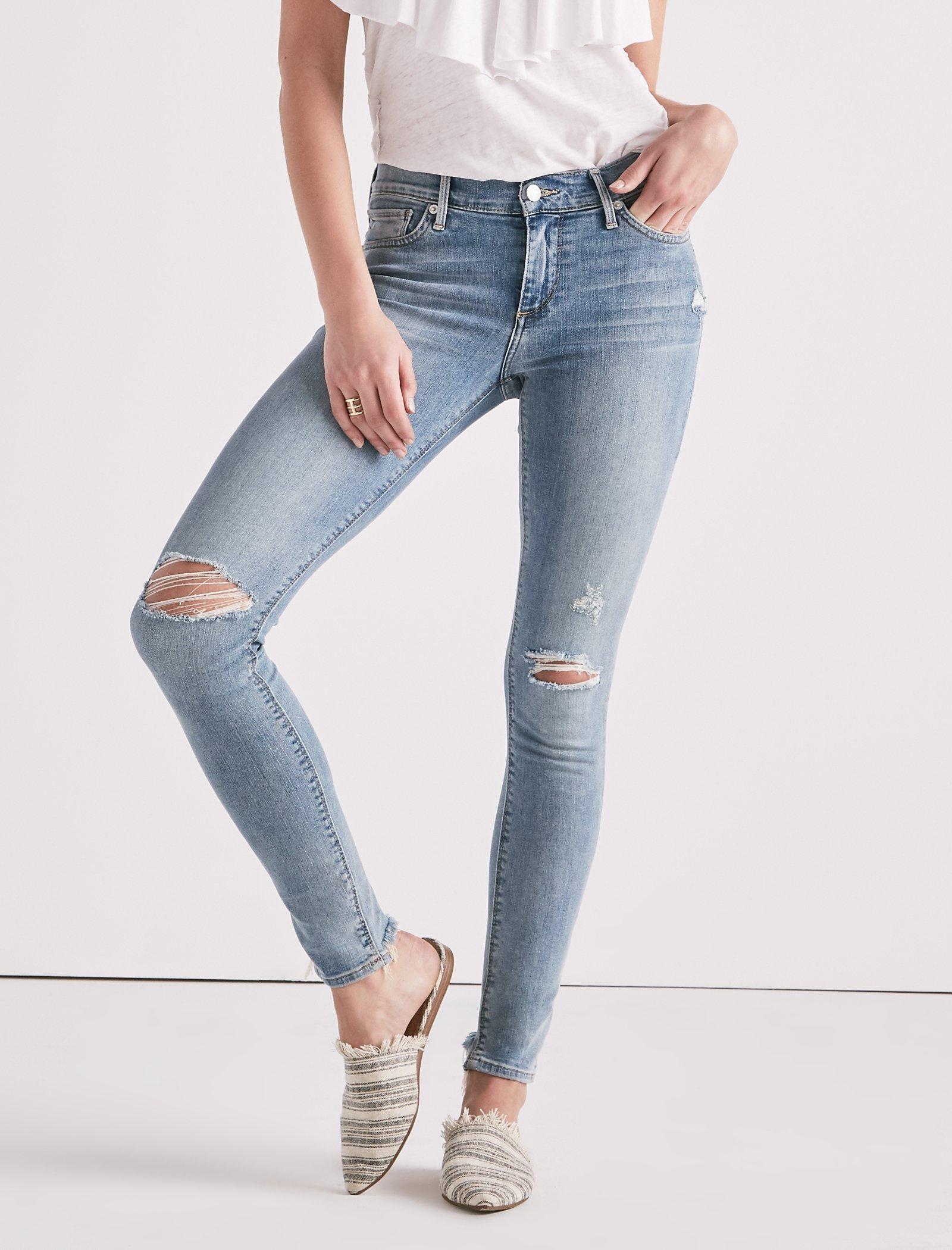 lucky brand brooke ankle skinny
