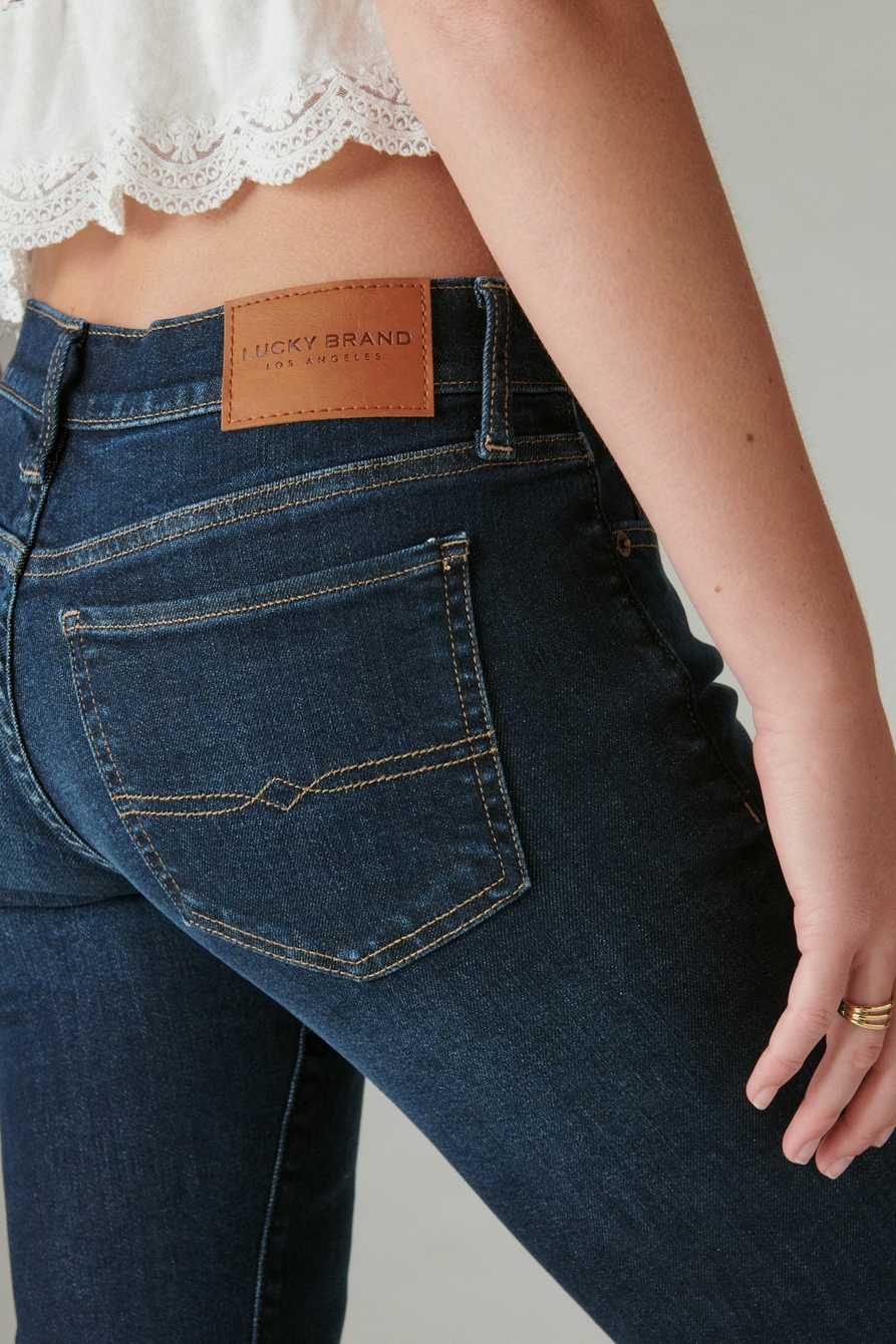 Lucky Brand Women's Size 4 Jeans Sweet Straight Dark Wash Denim