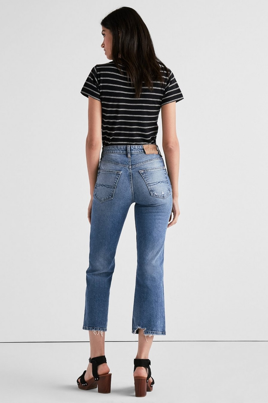 LUCKY PINS CROPPED BOOT JEAN IN PUERTO DE LUNA | Lucky Brand