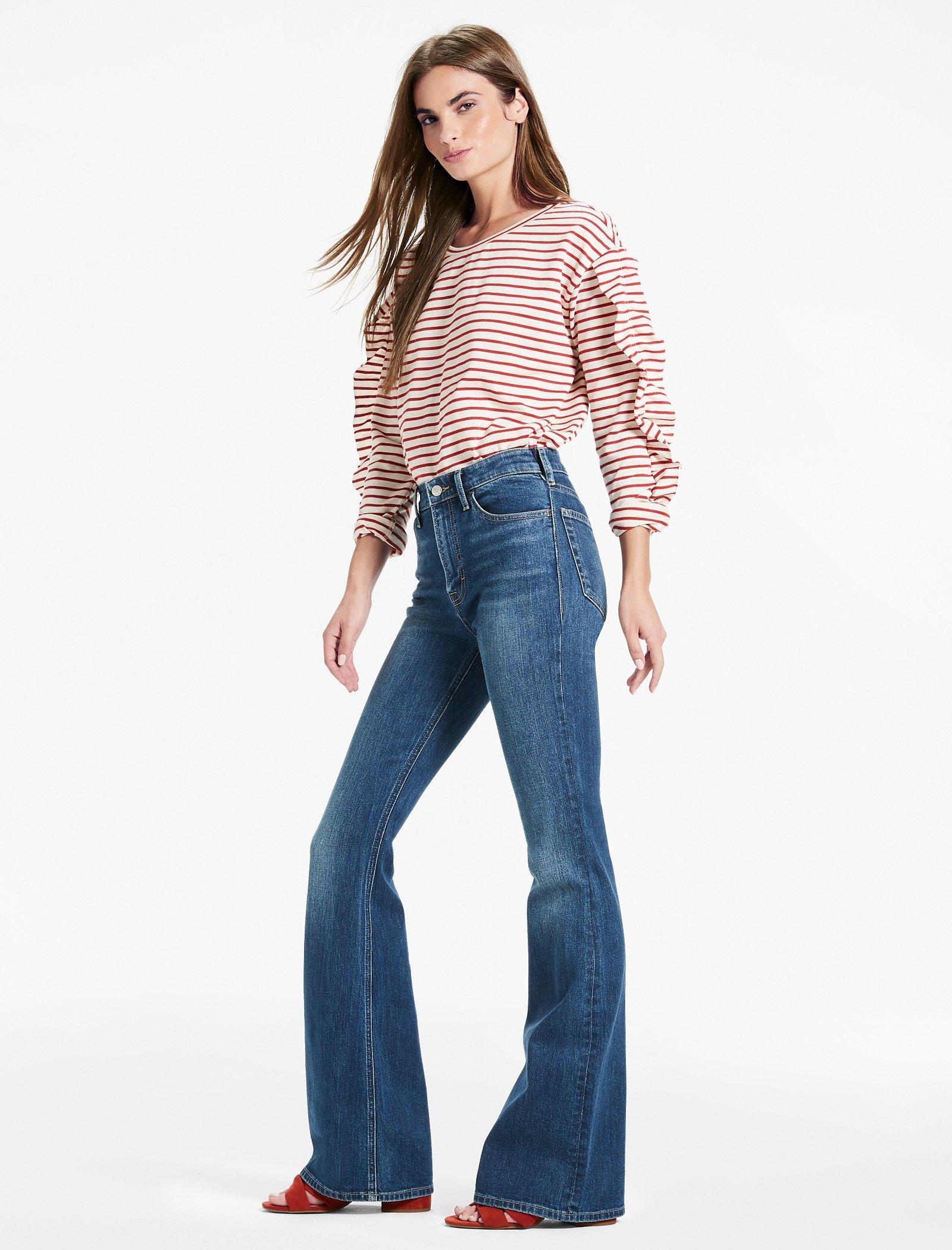 BRIDGETTE HIGH RISE FLARE JEAN | Lucky Brand