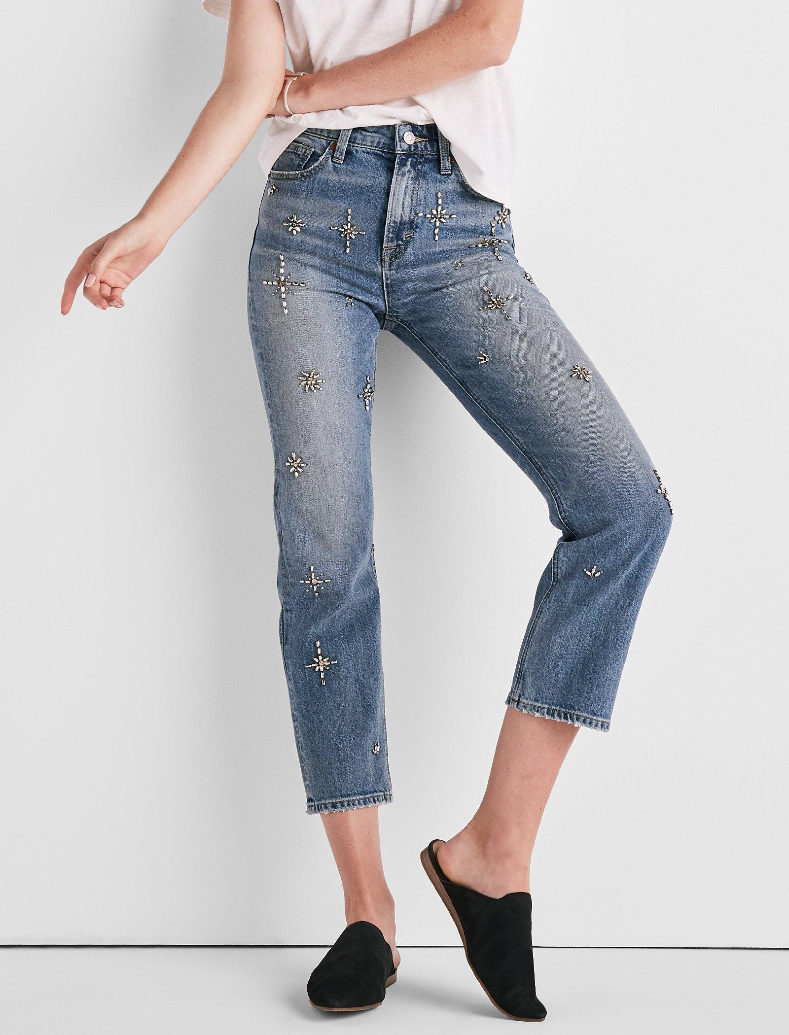 lucky brand straight leg jeans