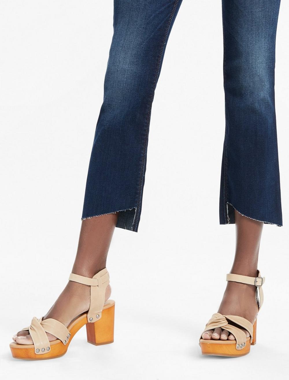 LOLITA MID RISE CROPPED BOOTCUT JEAN WITH ASYMMETRICAL STEP | Lucky Brand