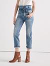 Remade High Rise Lucky Pins Stacked Waist Jean, image 1