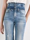 Remade High Rise Lucky Pins Stacked Waist Jean, image 4