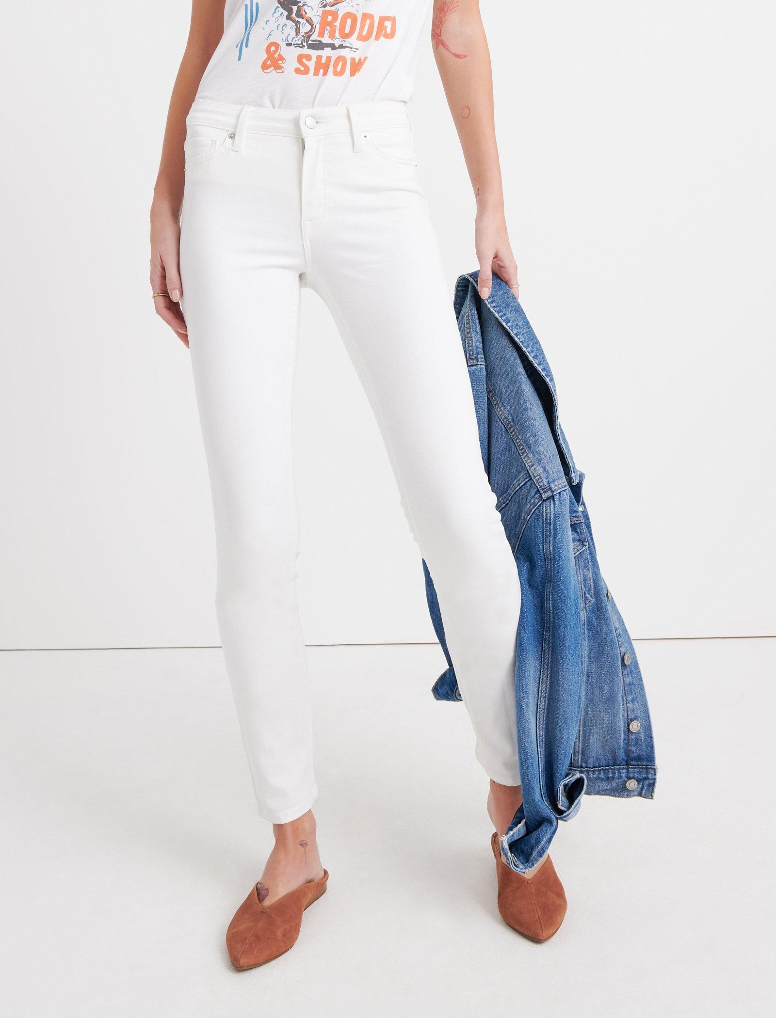 lucky brand white jeans mens