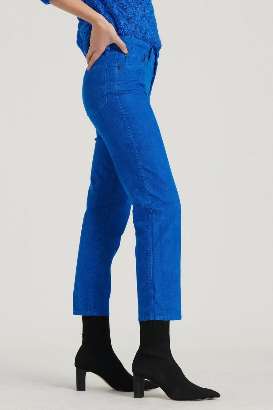 MID RISE AUTHENTIC STRAIGHT CROP CORDUROY JEAN, image 3