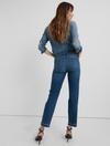 MID RISE AUTHENTIC STRAIGHT CROP JEAN, image 3