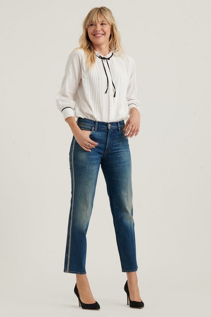 MID RISE AUTHENTIC STRAIGHT JEAN, image 1