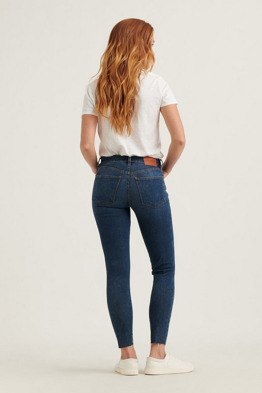 Lucky Brand Women's Mid Rise Ava Skinny Jean, Waterloo, 27W X 28L