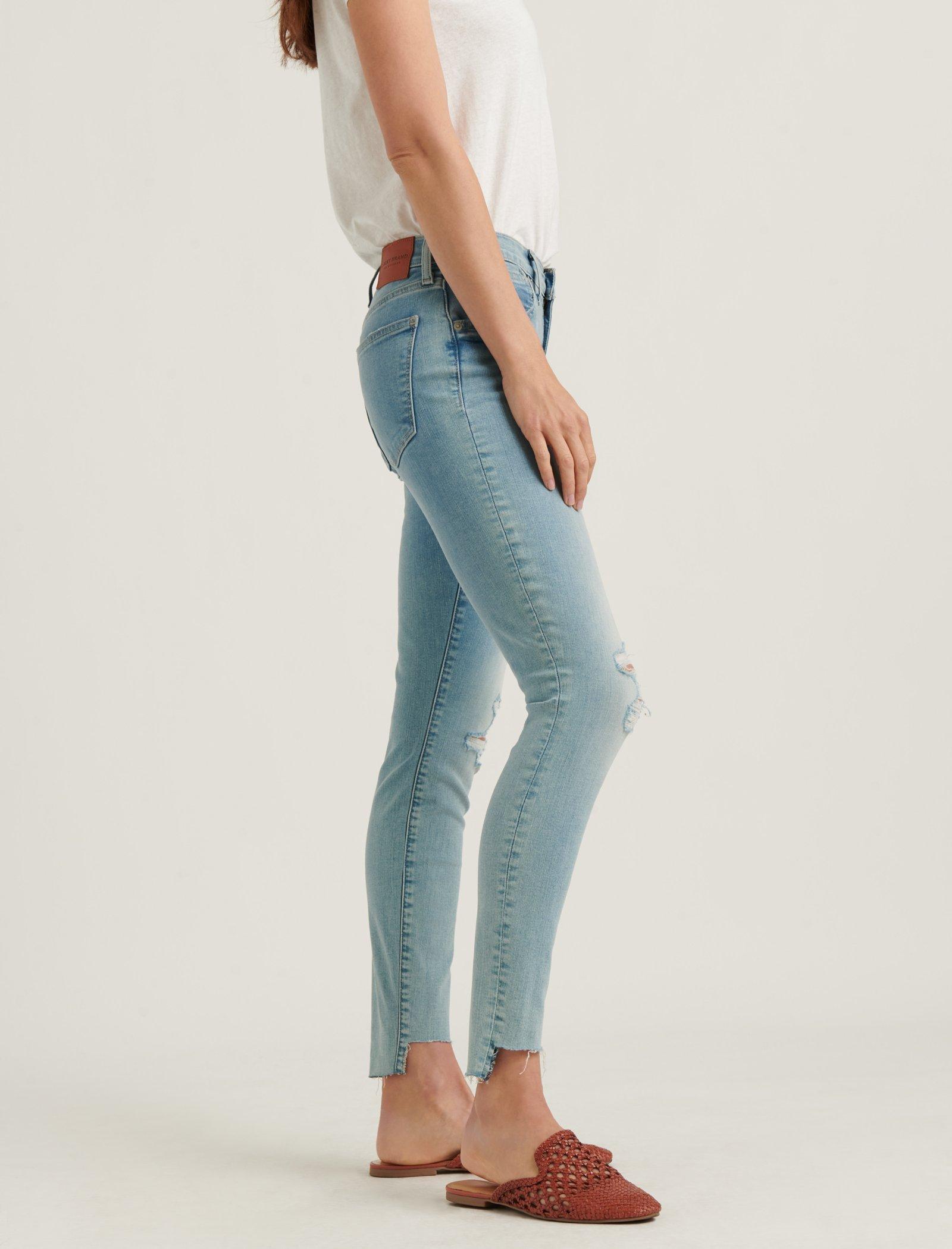lucky brand ava crop skinny jeans