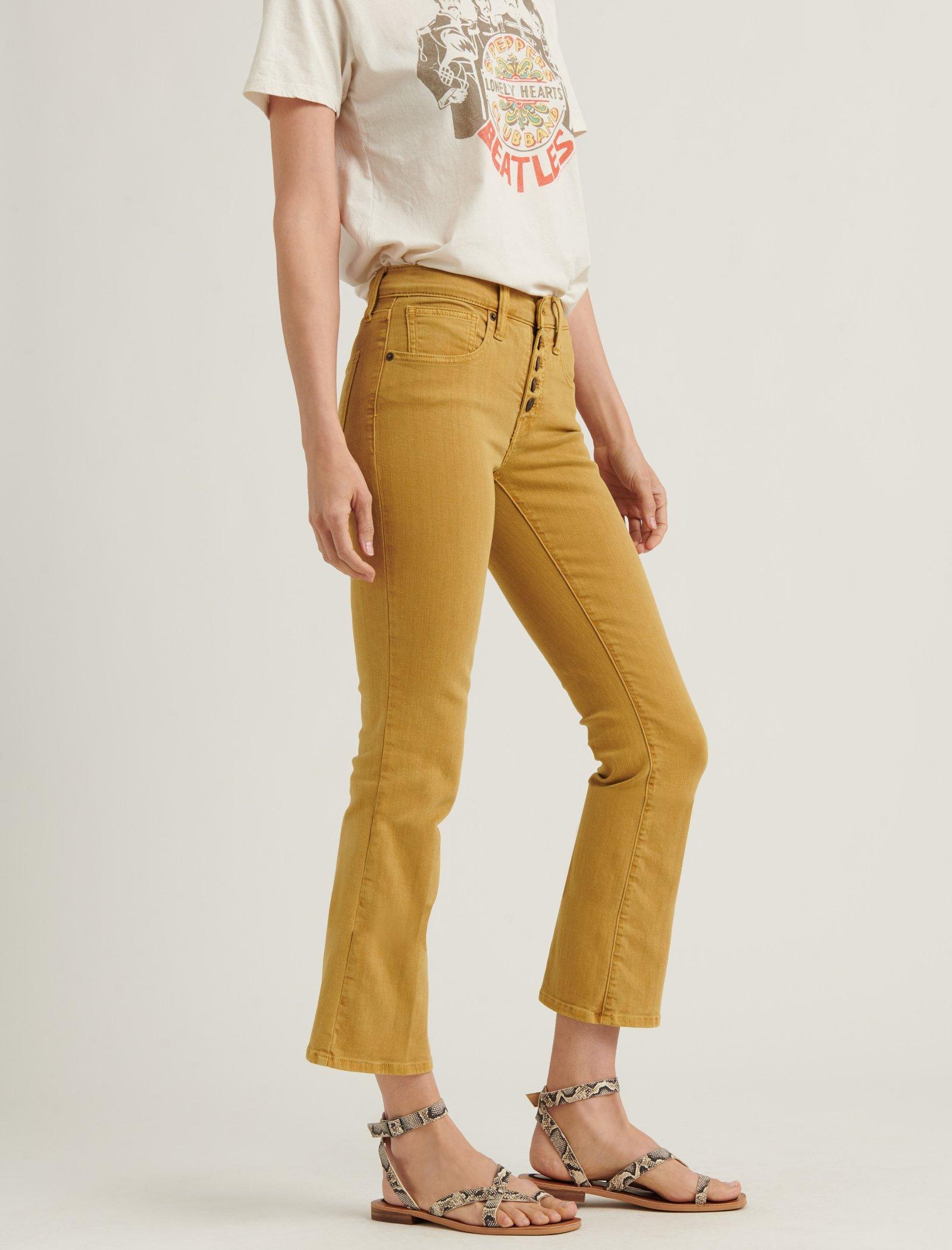 lucky brand colored jeans