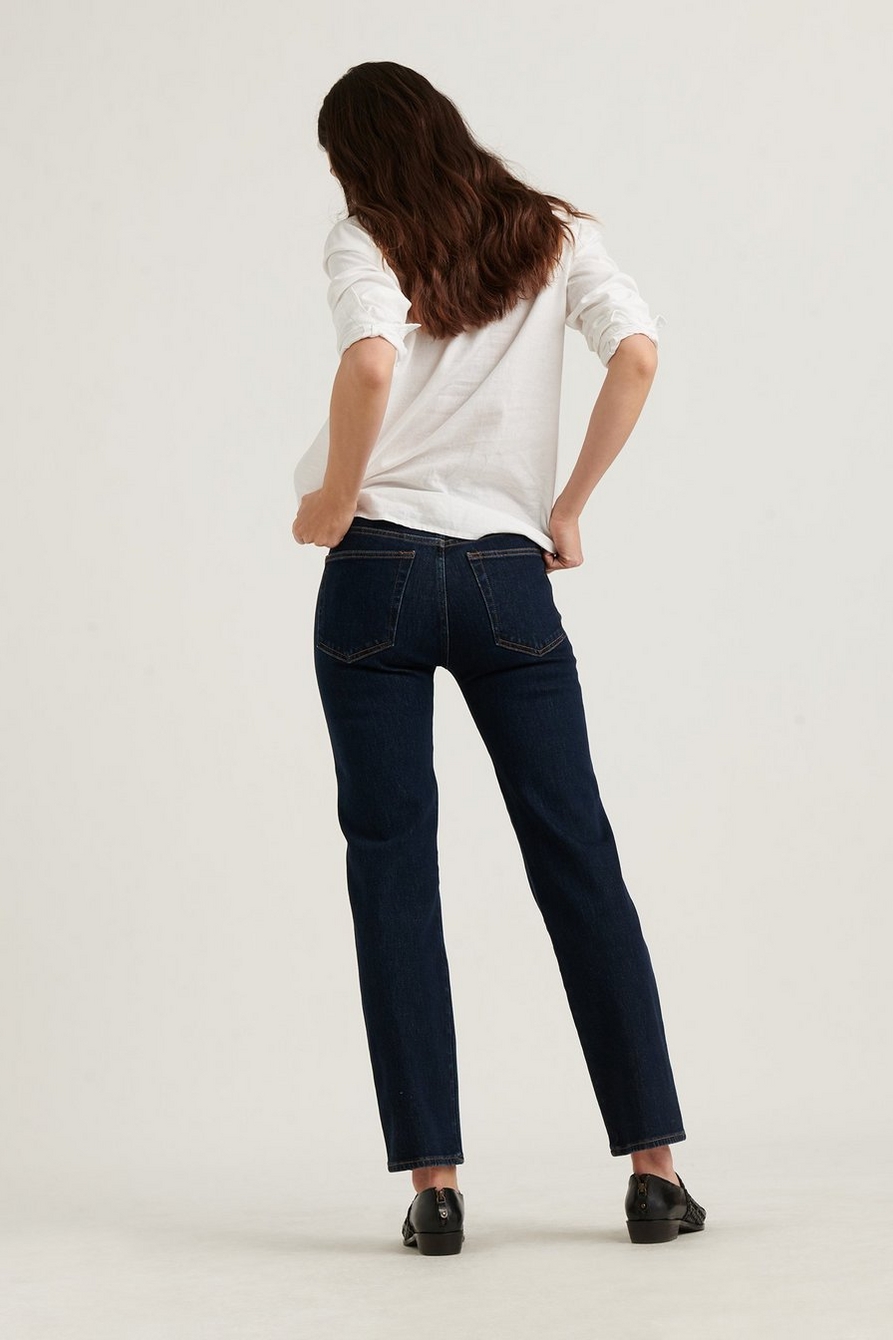 MID RISE AUTHENTIC STRAIGHT JEAN, image 3