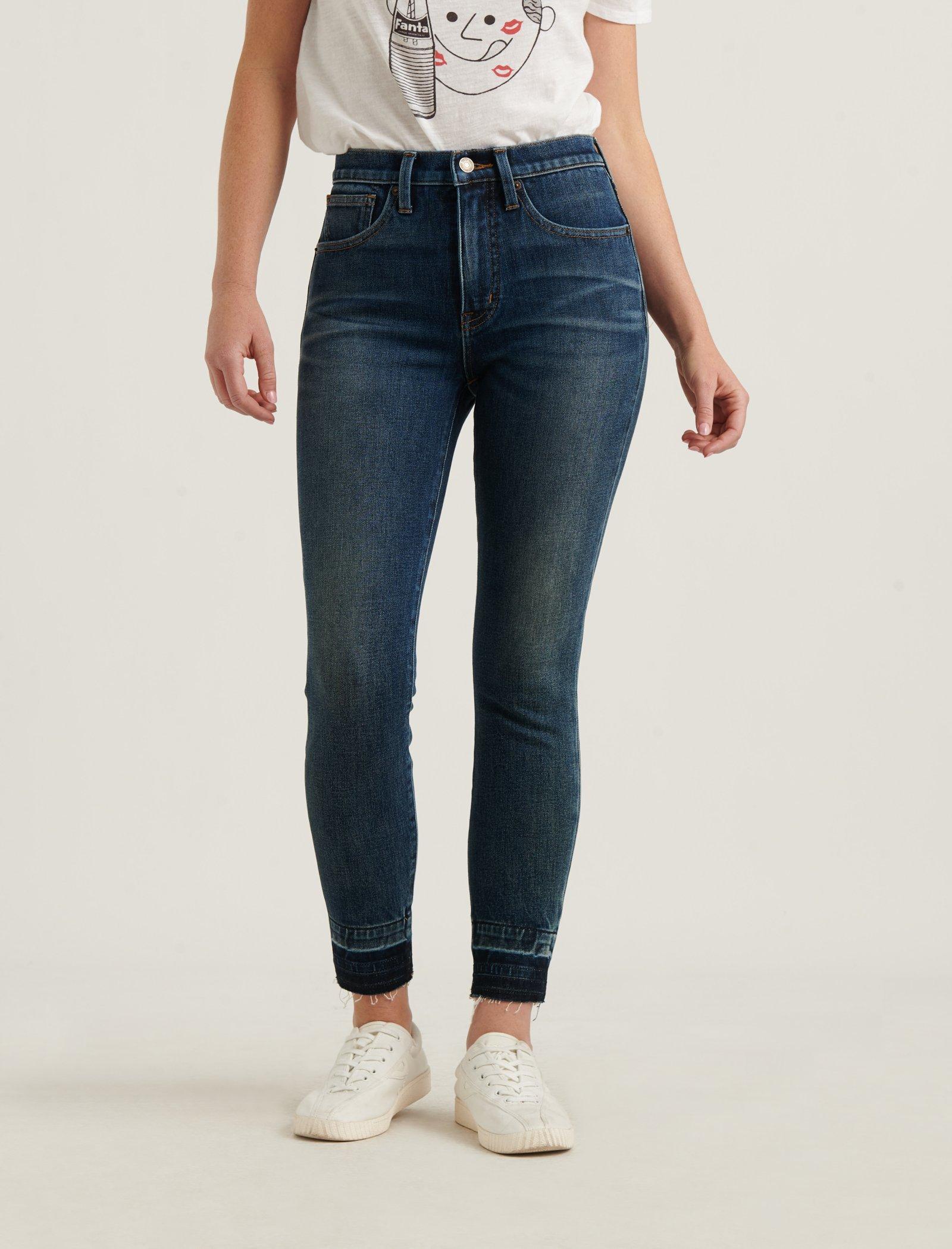 lucky brand bridgette skinny jeans high rise