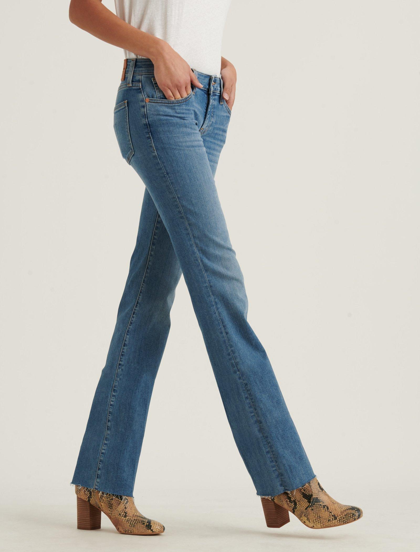 lucky brand low rise bootcut jeans