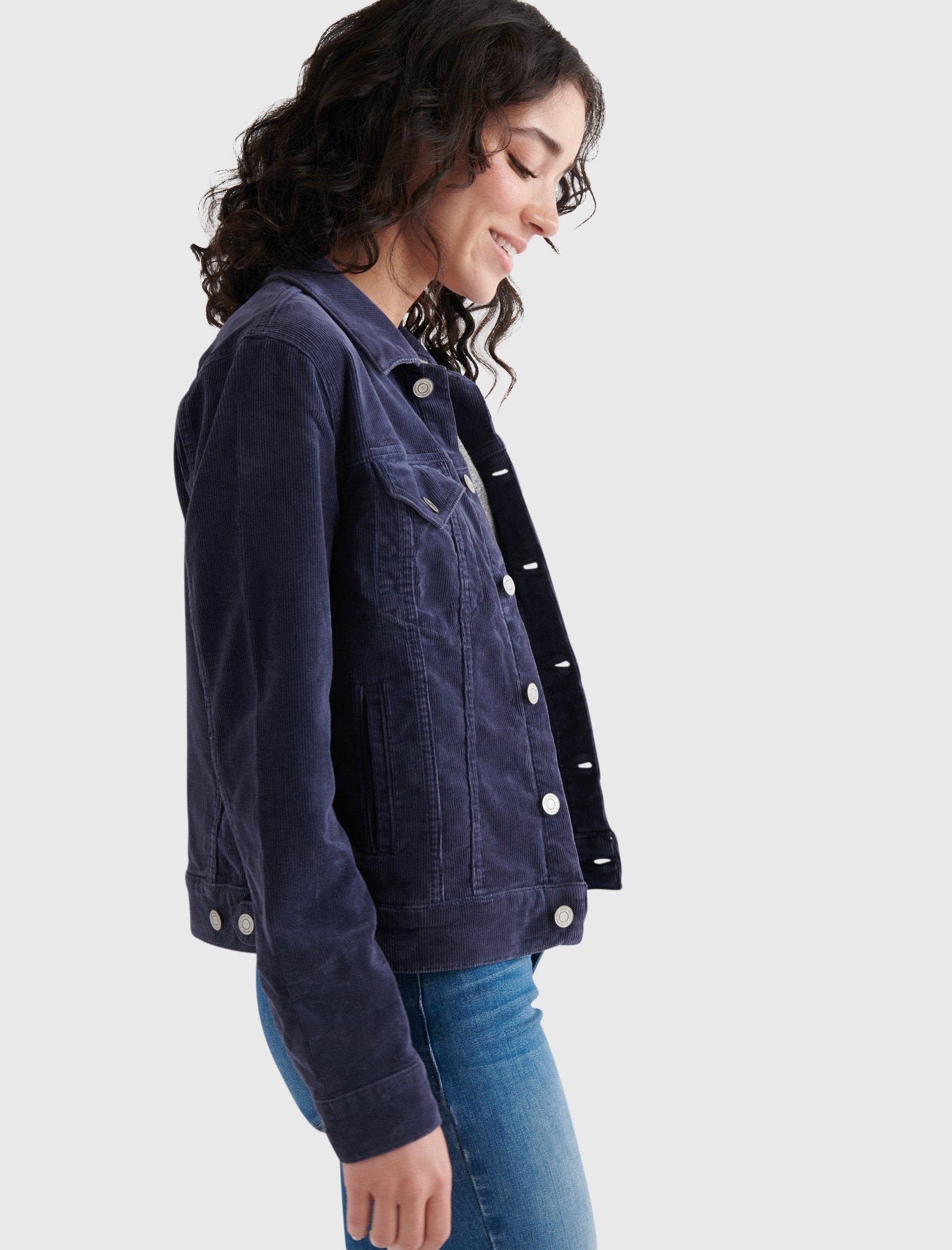 lucky brand tomboy trucker jacket