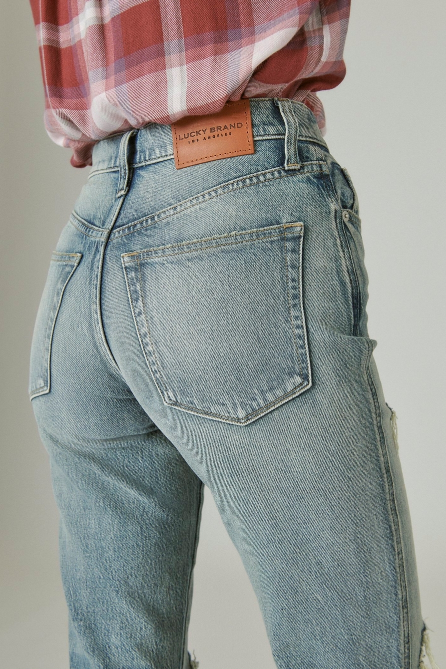 Lucky Brand Women's High Rise Drew Mom Jeans - Macy's