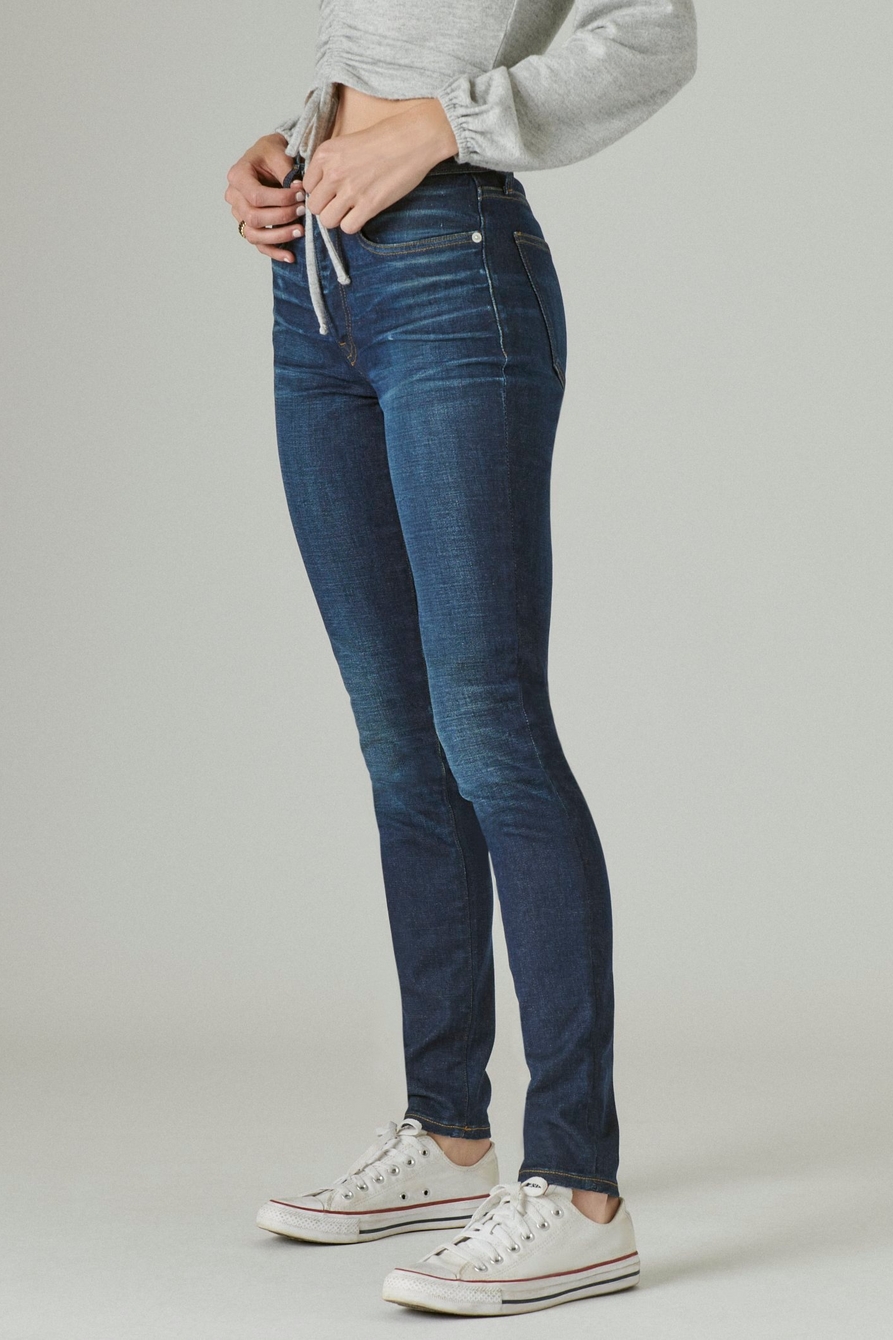 Lucky Brand Brooke Skinny Blue Jeans Women's Size 4 - beyond exchange