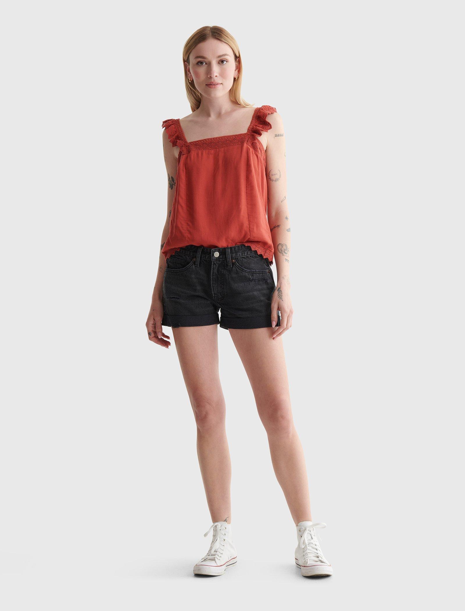 lucky brand boyfriend shorts