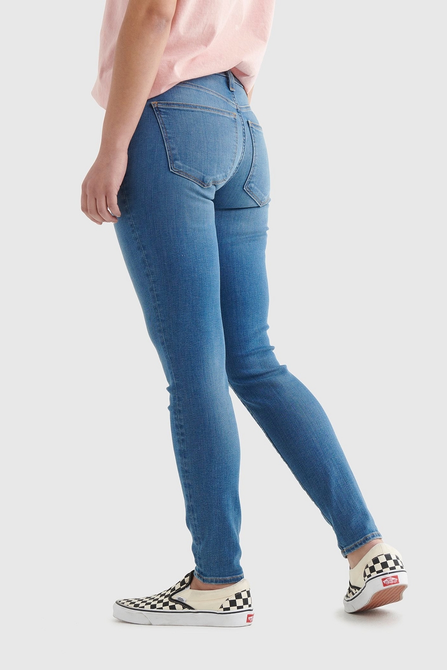 Lucky Brand Women's Mid Rise Ava Skinny Jean, Waterloo, 27W X 28L :  : Clothing, Shoes & Accessories