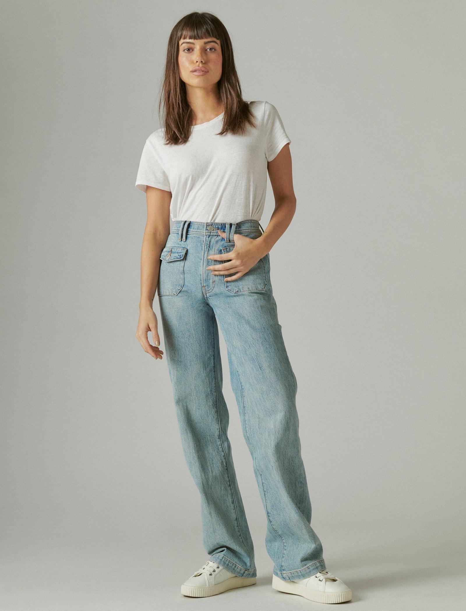 lucky brand high rise pants