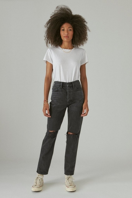 DREW MOM JEAN  Mom jeans, Olive green jeans, High rise mom jeans