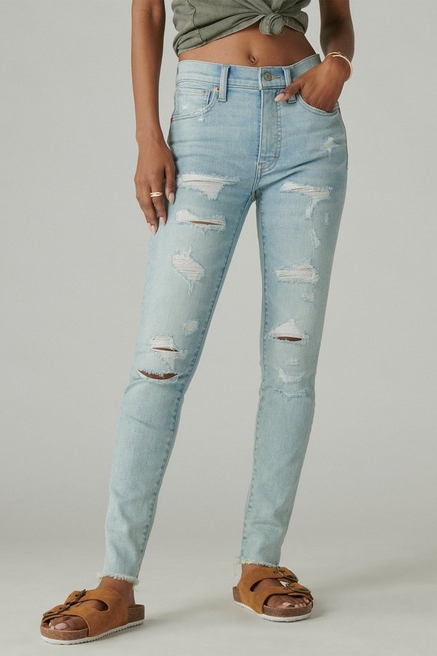 Lucky Brand, Jeans, Lucky Brand Lola Skinny Jeans In Ol Fern Size 29
