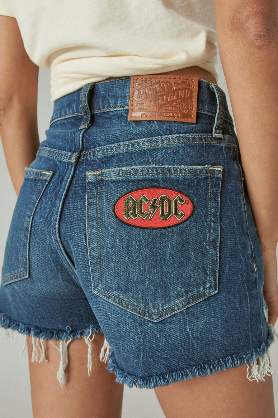 LUCKY LEGEND ACDC 3" HIGH RISE MOM SHORT, image 6