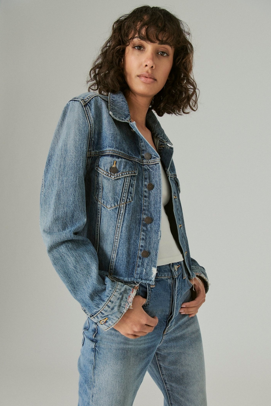 Fashion Look Featuring Lucky Brand Denim Jackets and Lucky Brand Denim  Jackets by hollyebacon - ShopStyle