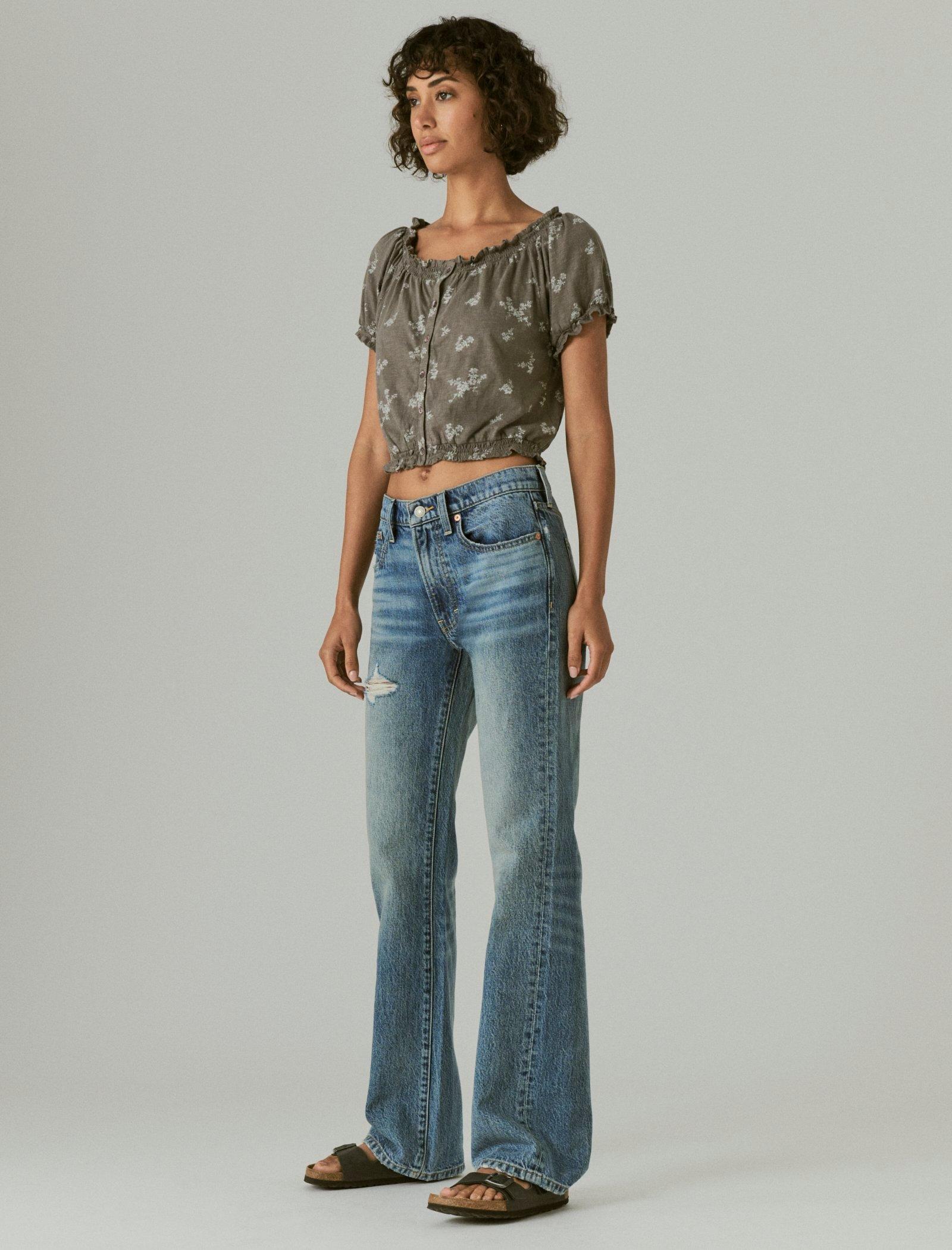 lucky brand flare jeans