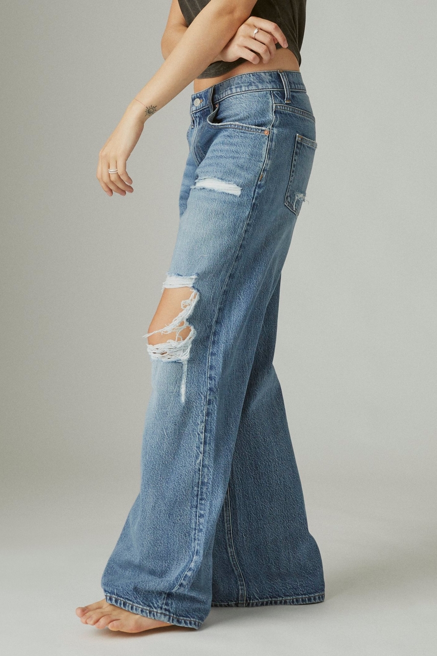 Low Rise Wide Jean
