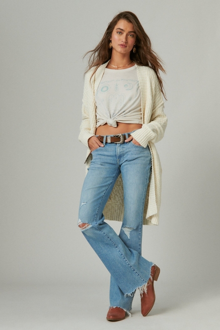 Lucky Brand Y2k Flare Jeans - Gem