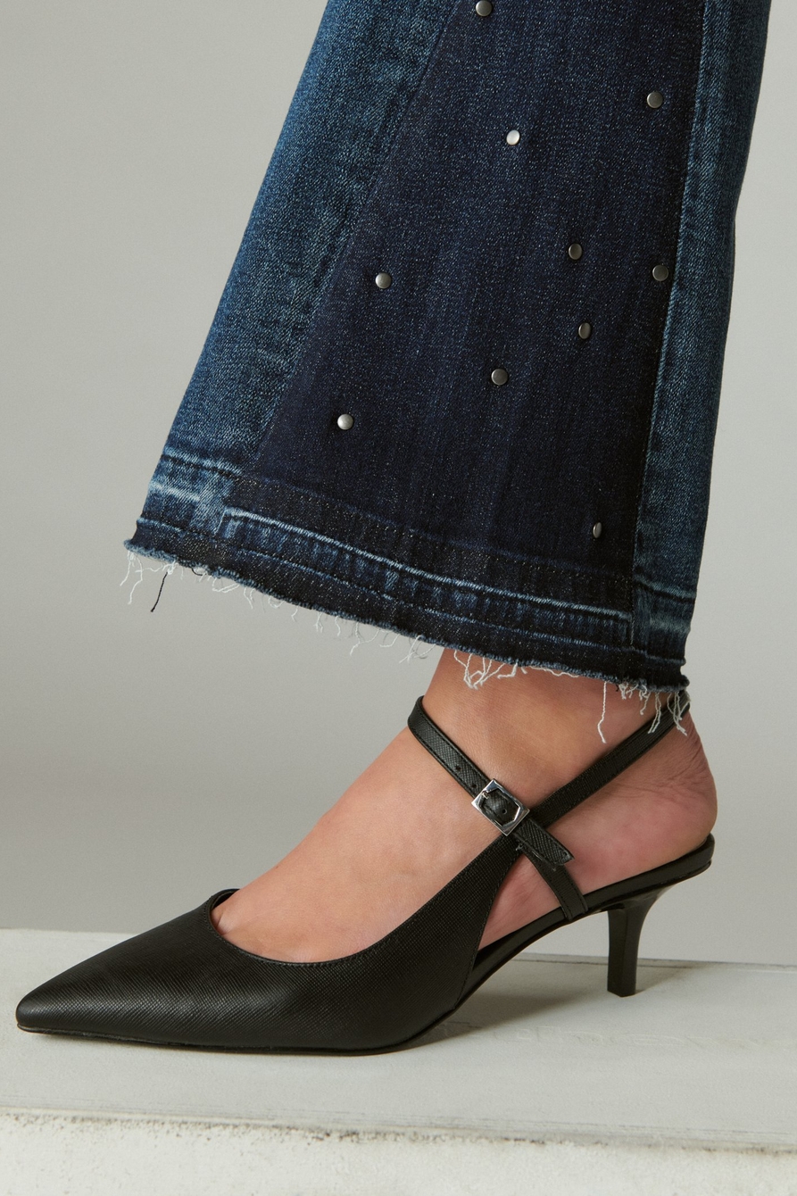 LUCKY LEGEND STUDDED HIGH RISE STEVIE FLARE, image 4