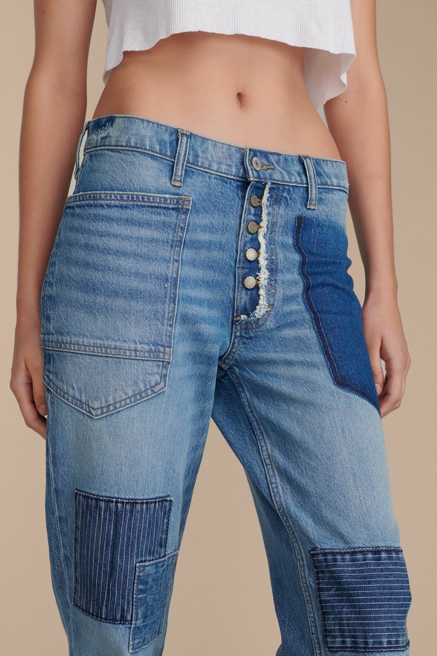 Lucky Brand Women's Mid Rise Boy Jean, Easy Like Sunday - Yahoo Shopping