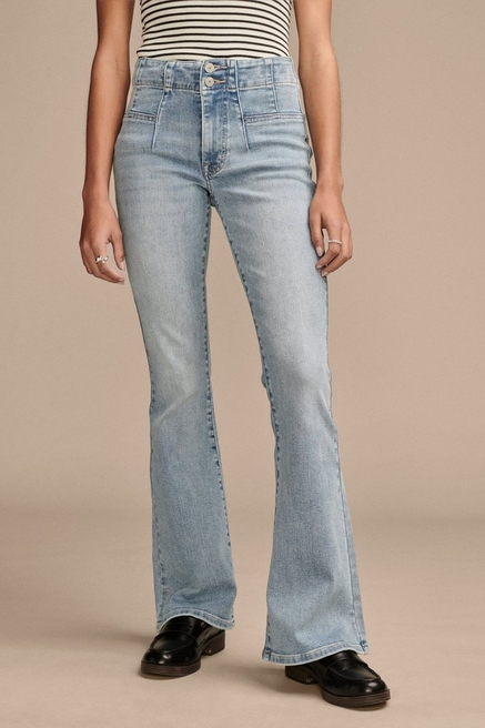 Vintage 90s Y2K Lucky Brand Womens Size 6 Flare Leg Jeans – Restylez