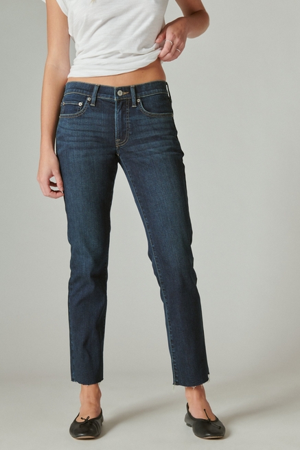 Lucky Brand womens High Rise Zoe Straight jeans, Saturn Dest, 26 US at   Women's Jeans store