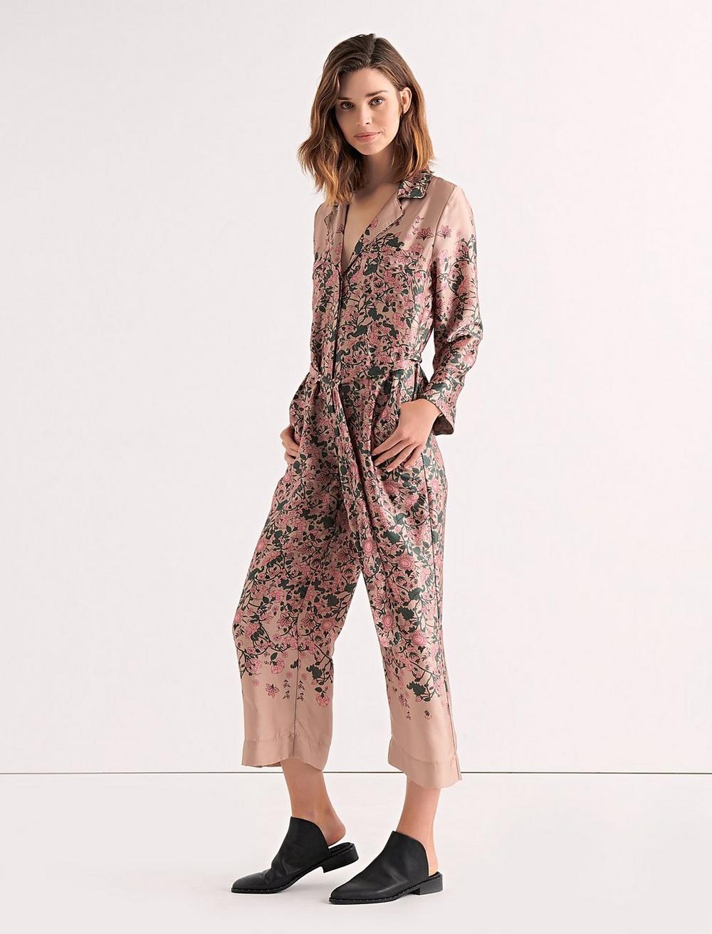 FADED FLORAL JUMPSUIT, image 2
