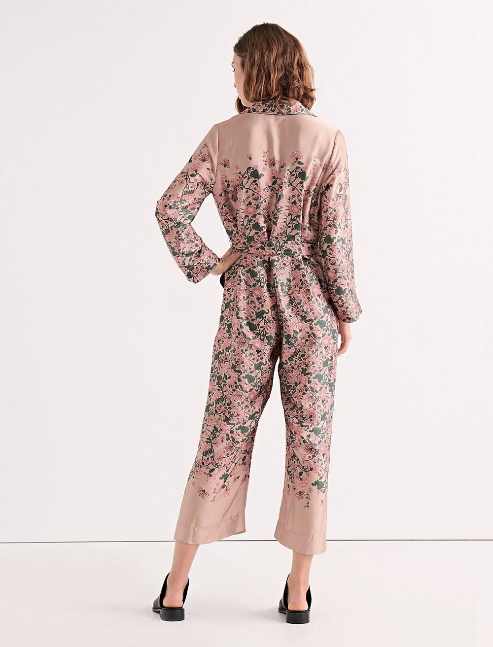 FADED FLORAL JUMPSUIT, image 3
